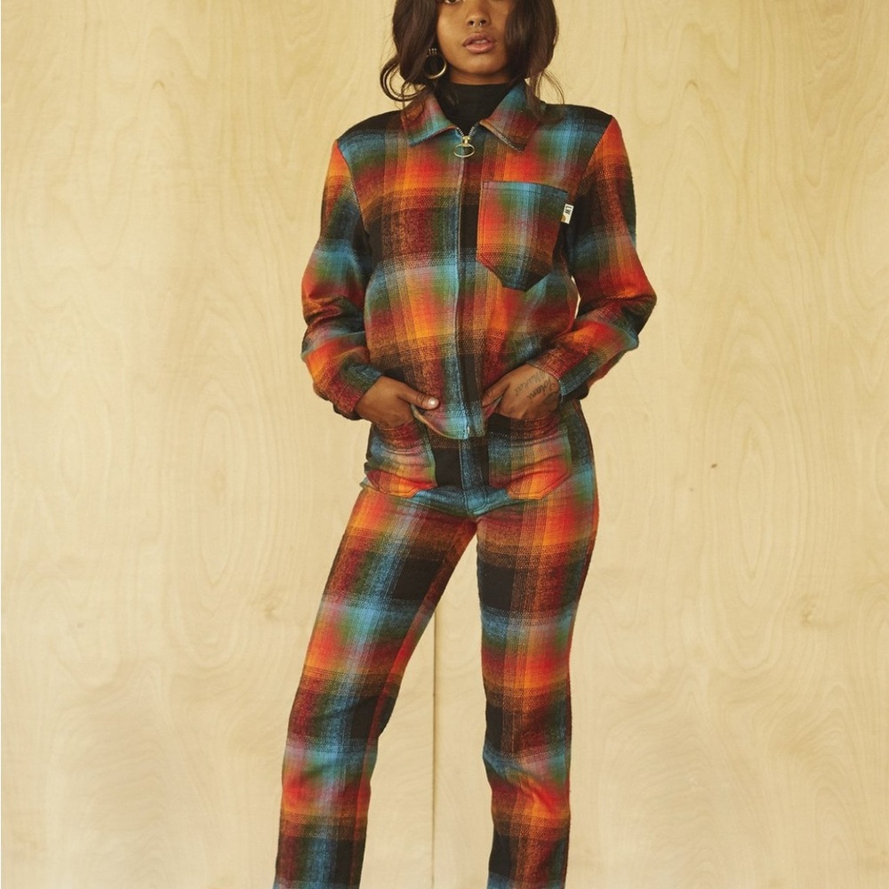 Lykke Wullf Rainbow 🌈  Plaid Ranch Set